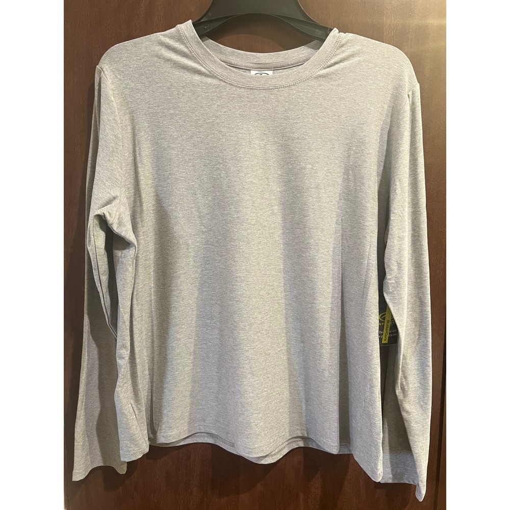 Athletic Works Women and Women's ButterCore Tee with Long Sleeves Size M / F003